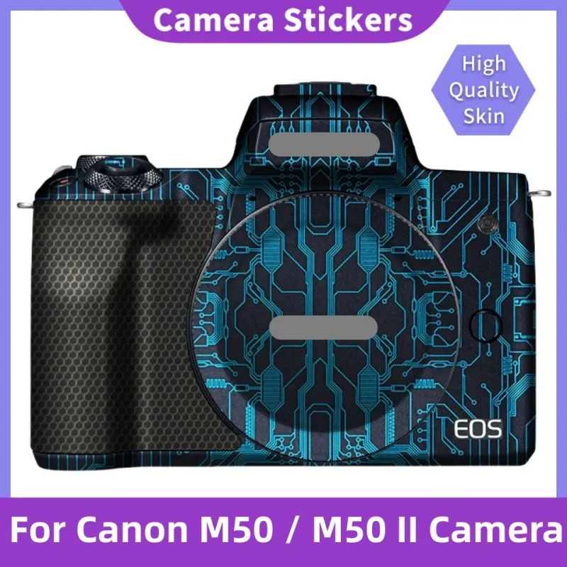 Canon Camera Eos M50 Mark Ii - Stiker proteksi badan kamera, untuk Canon