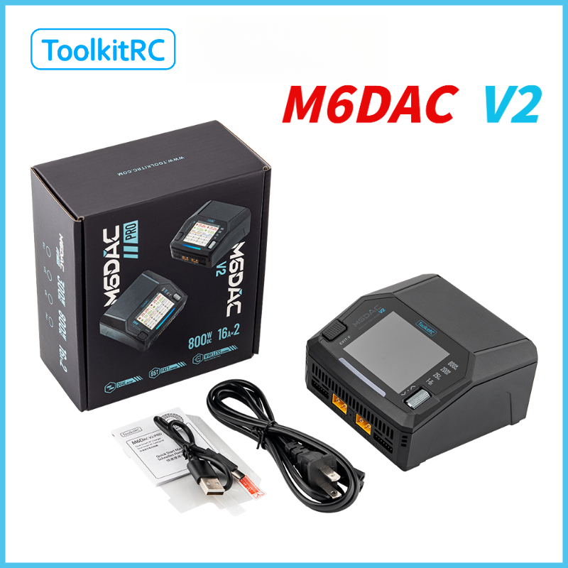 ToolkitRC M6DAC V2 Pengisi Day - Drone Racing Charger ulasan dan harga