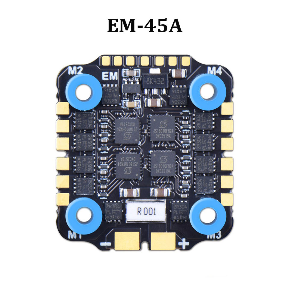 JHEMCU EM 45A/50A 4in1 Brushle - Drone Racing Esc ulasan dan harga