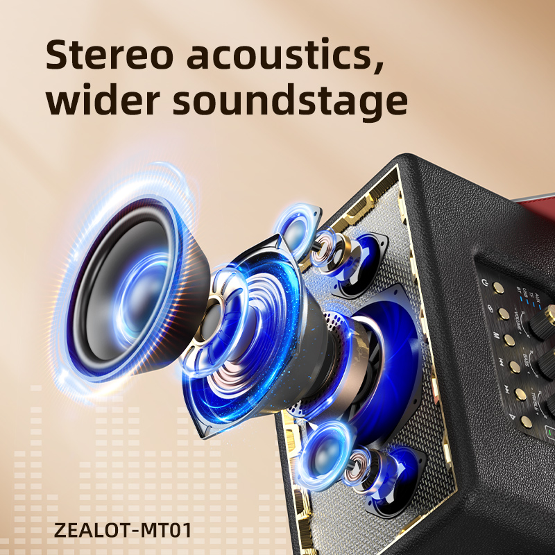 ZEALOT-MT01 Speaker Retro Blue - Holy Stone Drone Hs175 ulasan dan harga