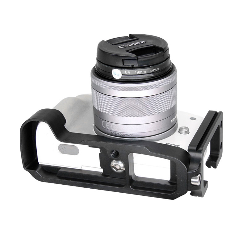 Pelat L-Plate Bracket aluminiu - Canon Camera Eos M50 Mark Ii ulasan dan harga