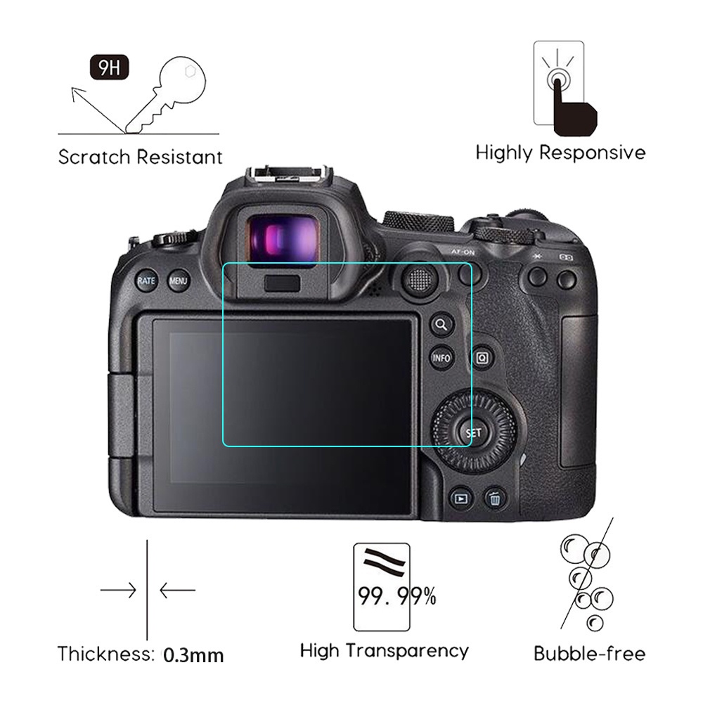Film Pelindung Kaca Kamera unt - Canon Camera Eos M50 Mark Ii ulasan dan harga