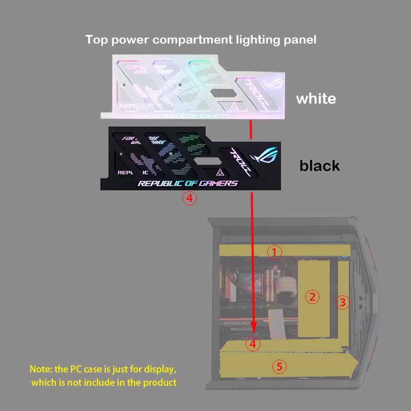 Panel Pencahayaan ARGB Ukiran  - Holy Stone Drone Hs440 ulasan dan harga