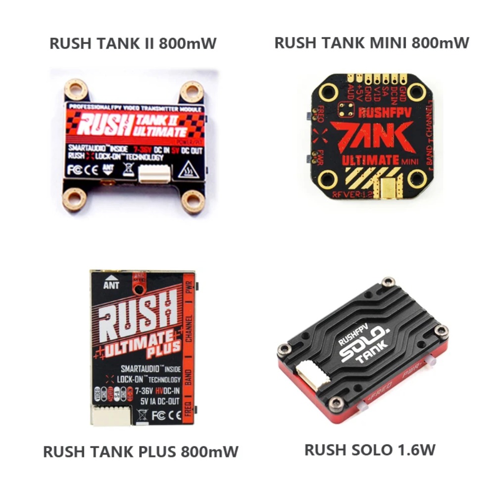 RUSH TANK Ultimate II/Mini/PLU - Drone Racing Frame ulasan dan harga