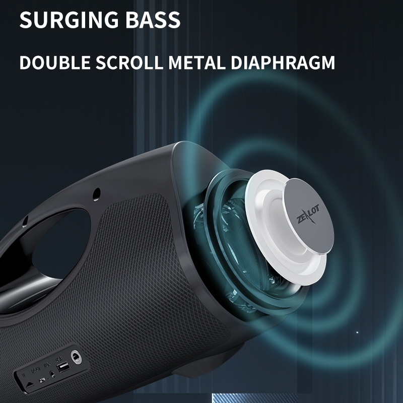 ZEALOT P1 Speaker nirkabel 40W - Holy Stone Drone Hs175 ulasan dan harga