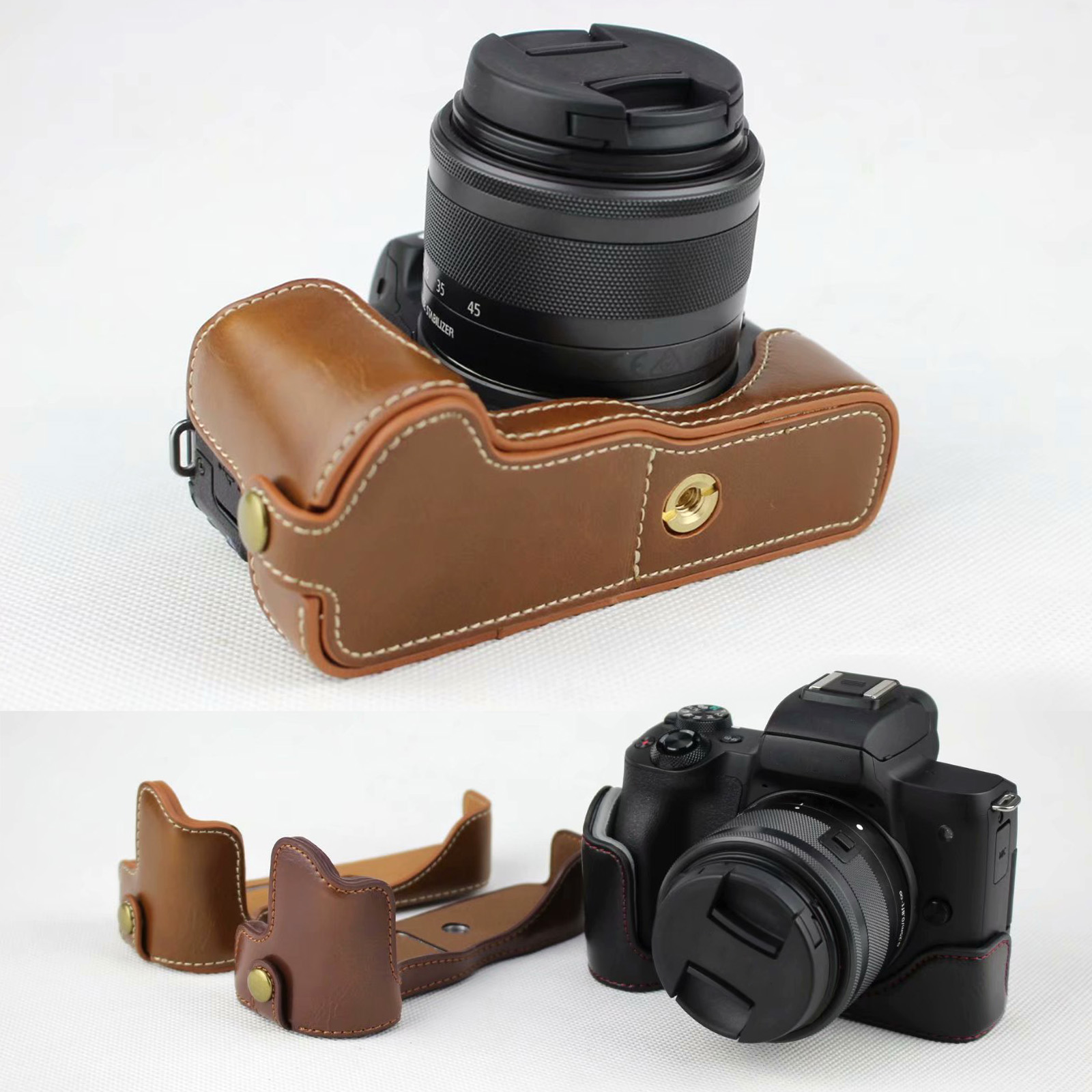 Pegangan Setengah Casing Pelin - Canon Camera Eos M50 Mark Ii ulasan dan harga